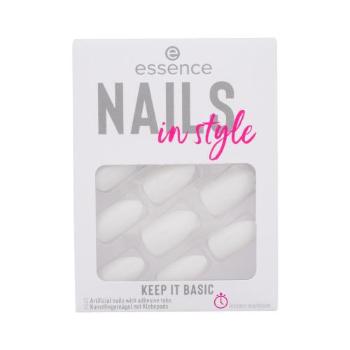 Essence Nails In Style 12 ks umělé nehty pro ženy 15 Keep It Basic