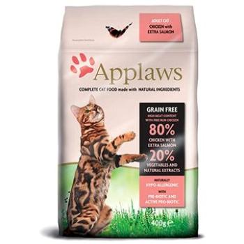 Applaws granule Cat Adult kuře s lososem  400 g (5060122491402)