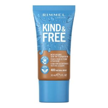 Rimmel London Kind & Free Moisturising Skin Tint Foundation 30 ml make-up pro ženy 400 Natural Beige