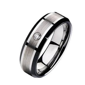 NUBIS® NWF1014 Dámský snubní prsten se zirkonem - velikost 52 - NWF1014-5Zr-52