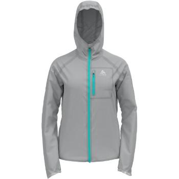 Odlo W DUAL DRYWATERPROOF JACKET Dámská běžecká bunda, šedá, velikost