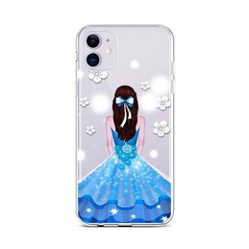 TopQ iPhone 11 silikon Blue Princess 45054 (Sun-45054)