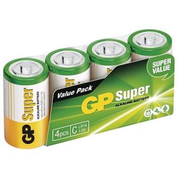 GP Alkalická baterie GP Super C (LR14), 4 ks (1013304000)