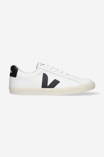 Kožené sneakers boty Veja Esplar Logo Leather bílá barva, EO0200005