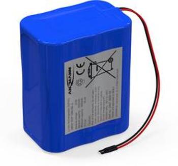 Akupack Li-Ion akumulátor 6 18650 s kabelem Ansmann 2447-3050-03, 5200 mAh, 11.1 V