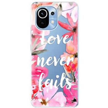 iSaprio Love Never Fails pro Xiaomi Mi 11 (lonev-TPU3-Mi11)