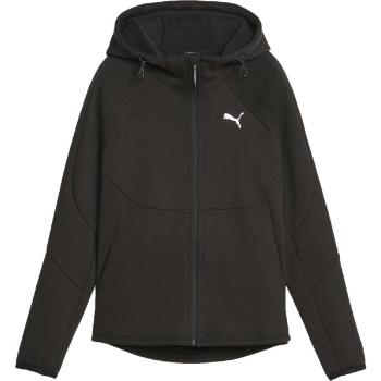 Puma EVOSTRIPE WINTERIZED FULL ZIP HOODIE Dámská mikina, černá, velikost