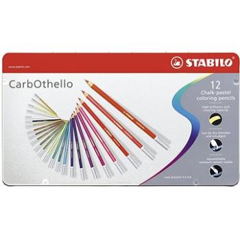 STABILO CarbOthello kovové pouzdro 12 barev (4006381279574)