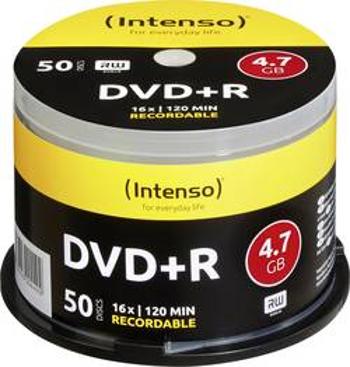 DVD+R 4.7 GB Intenso 4111155, 50 ks, vřeteno