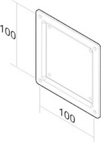 VESA adaptér Neomounts by Newstar FPMA-VESA100, (š x v x h) 12 x 13 x 0.5 cm, černá