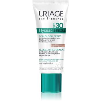 Uriage Hyséac 3-Regul komplexní tónovaná péče proti nedokonalostem pleti SPF 30 40 ml