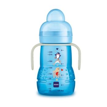 MAM Láhev na pití Trainer+ Night ,, 220 ml, sloník