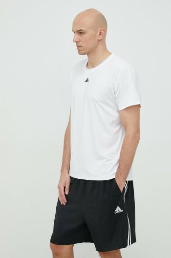 Tréninkové tričko adidas Performance Techfit bílá barva