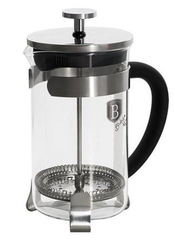 Berlingerhaus Konvička na čaj a kávu French Press 800 ml černá  BH-1788