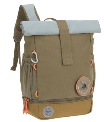 Lässig Dětský batůžek Mini Rolltop Backpack Nature olive