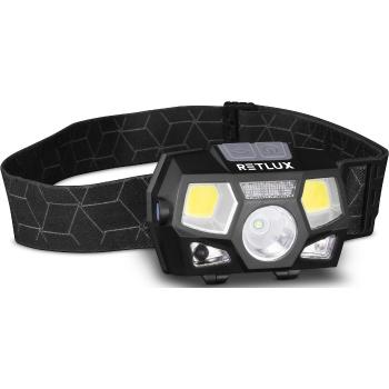 Retlux RPL 701 Outdoor nabíjecí LED COB čelovka, dosvit 70 m, výdrž 15 h