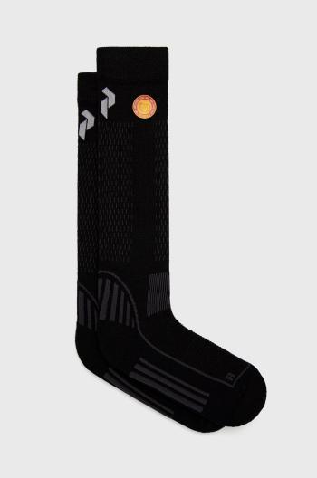 Ponožky ze směsi vlny Peak Performance černá barva