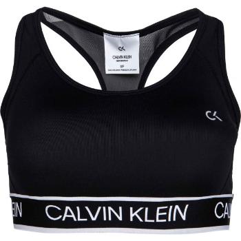 Calvin Klein MEDIUM SUPPORT BRA Dámská sportovní podprsenka, černá, velikost XS