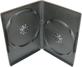 Neutralle Box na 2 ks DVD černý 9mm, NN130