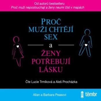 Proč muži chtějí sex a ženy potřebují lásku - Allan Peas, Barbara Peas - audiokniha