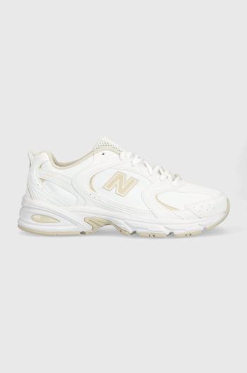 Sneakers boty New Balance MR530SYA bílá barva