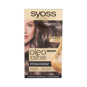 Syoss Oleo Intense Permanent Oil Color 50 ml barva na vlasy pro ženy 6-54 Ash Dark Brown na barvené vlasy