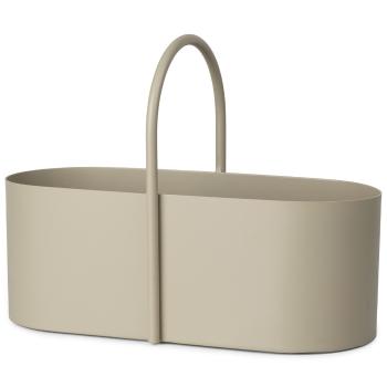 Úložný box GRIB 35 cm, kašmírová, železo, ferm LIVING