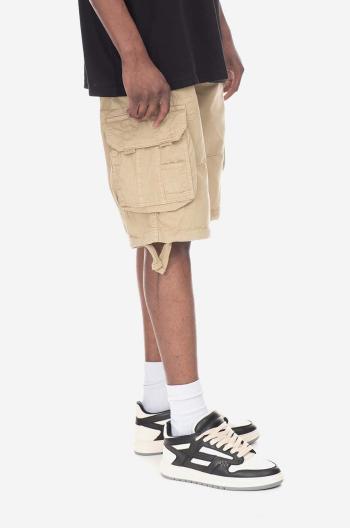 Bavlněné šortky Alpha Industries Jet Short béžová barva, 191200.159-cream