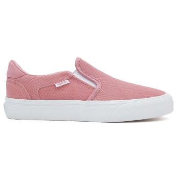 Vans ASHER DELUXE Dámské slip-on tenisky, růžová, velikost 38