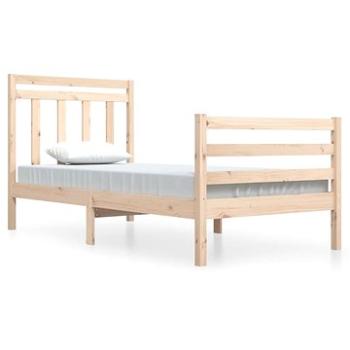 Rám postele masivní dřevo 90 × 200 cm, 3105300 (3105300)