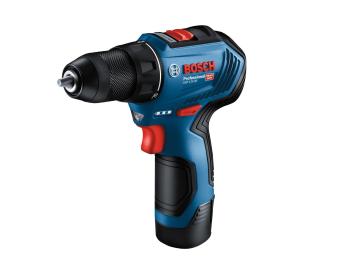 BOSCH GSR 12V-30, akumulátorový vrtací šroubovák, 0 – 420 / 0 – 1.600 ot/min, 8 mm, příruční kufr