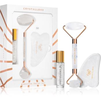 Crystallove Quartz Beauty Set Clear sada pro péči o pleť