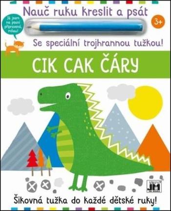 Nauč ruku kreslit a psát Cik cak čáry