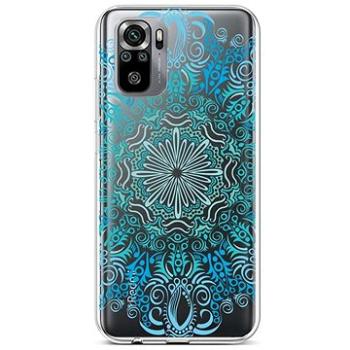 TopQ Xiaomi Redmi Note 10S silikon Blue Mandala 62656 (Sun-62656)