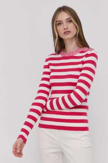 Vlněný svetr MAX&Co. dámský, růžová barva, lehký