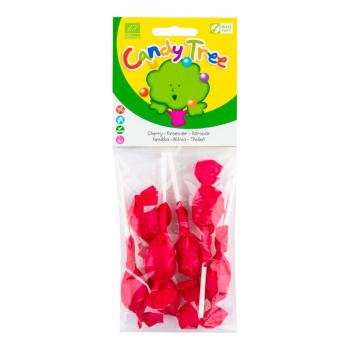 Lízátka s příchutí třešeň bezlepková 7x10 g BIO CANDY TREE