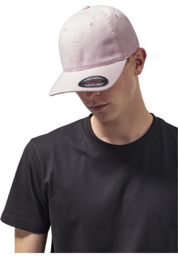 Urban Classics Flexfit Garment Washed Cotton Dad Hat pink - S/M