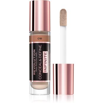 Makeup Revolution Infinite krycí korektor pro redukci nedokonalostí velké balení odstín C10 9 ml