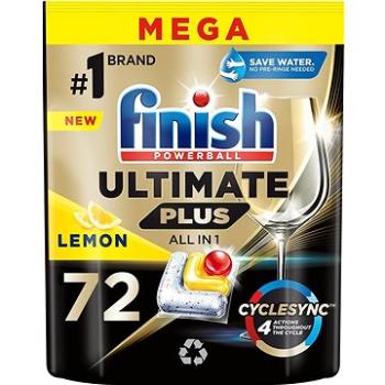 Finish Ultimate Plus All in 1 Lemon, 72 ks  (5999109582430)