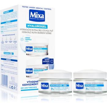 MIXA Hyalurogel sada pro intenzivní hydrataci pleti 2x50 ml