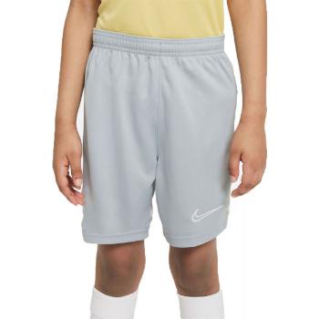 Nike DF ACD21 SHORT K Y Chlapecké fotbalové šortky, šedá, velikost S