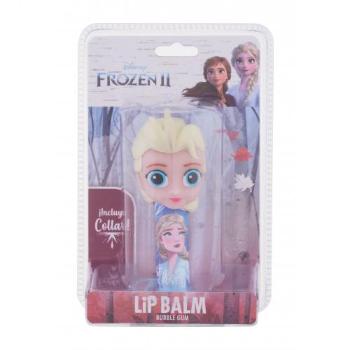 Disney Frozen II Elsa 3D Bubble Gum 4 g balzám na rty pro děti