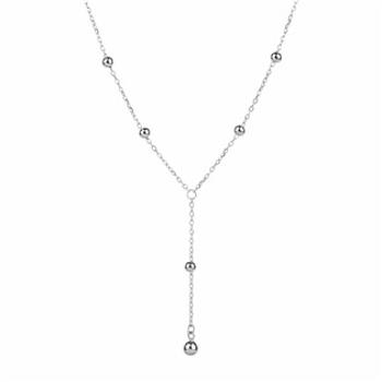 NUBIS® Stříbrný náhrdelník s kuličkami - NB-2281