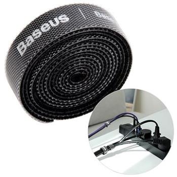 Baseus Rainbow Circle Velcro Straps 1m Black (ACMGT-E01)