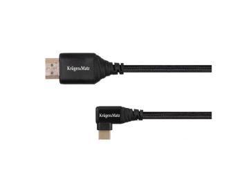 Kabel KRUGER & MATZ KM0362 HDMI - USB C 2m