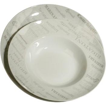 H&D Home Design talíř z porcelánu na těstoviny 27 x27 x 6 cm (A02190_VSE)