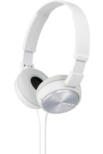 SONY stereo sluchátka MDR-ZX310, bílá