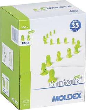 Špunty do uší Moldex Contours small 740301, 35 dB, 200 pár