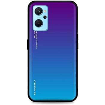 TopQ Kryt LUXURY Realme 9i pevný duhový purpurový 71057 (Sun-71057)