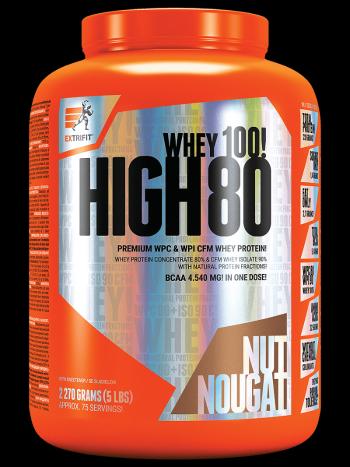 Extrifit High Whey 80 2270 g nut nougat